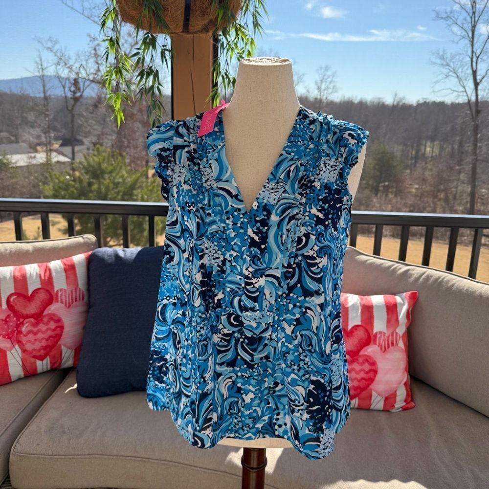 LILLY PULITZER "NWT" JOAN TOP SIZE XLG